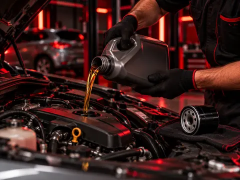Troca de óleo na SS Auto Center